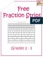 Free Fraction Strips