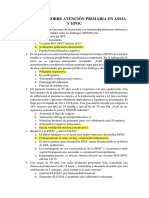 Preguntas Sobre Atención Primaria en Asma y Epoc