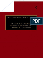 (Applied Legal Philosophy) MacCormick, Neil - Summers, Robert S - Interpreting Precedents - A Comparative Study (2016, Routledge) - Libgen - Lc-1-187.en - PT