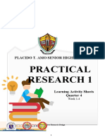 Practical Research 1 Las q2 Revised