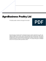 Agro Business Poultry Business Plan