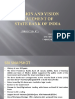 Mission and Vision Statement of Sbi