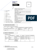 Formulir Data Pribadi: I. Identitas Diri