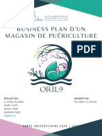 Groupe - 97 - Business Paln D'un Magasin de Puériculture