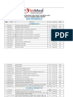 Inmed Product List Inmes