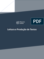 Plano de Ensino - Leitura e Produção Textual