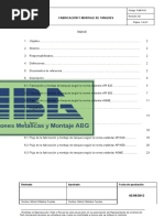 FAB-P-01 - Procedimiento Control de Calidad de Fabricación y Montaje de Tanques - Rev. 00