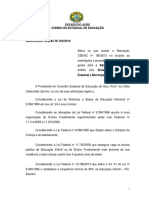 9.1 - Resolução #259-2019 - Educação Básica - Revoga A Resolução #160-2013