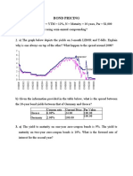 Bond Pricing: 3. A) The Yield To Maturity On One-Year Zero-Coupon Bonds Is 9%. The Yield To