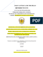 Ejemplo de Trabajo Academico para Obtencion de Bachiller