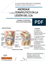 Fisioterapia en Lesion Del Lca