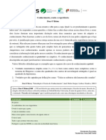 Conhecimento, Razão e Experiência Dan O'Brien: Tividade Priori Posteriori