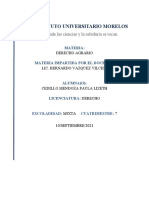 A1 - Unidad 1 Definición de Dercho Agrario y Conceptos A Fines - Pacm