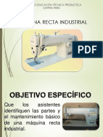 Máquina Recta Industrial