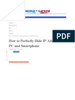 How To Perfectly Hide IP Address in PC and Smartphone