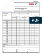 AFCONS - QUA - Quality Test Format - Sieve Analysis