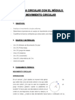 Mov Circular Informe