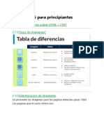 HTML y CSS para Principiantes