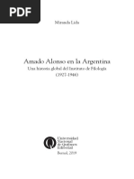 LIDA-Amado Alonso en La Argentina UNQ Selección