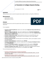 PowerFlex 70 - 700 Drive - Parameters To Configure Dynamic Braking Resistor