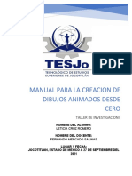 Manual para La Creacion de Dibujos Animados Desde Cero