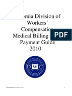 California Divison of Worker Compensation and Medical Billing &amp Payment Guide