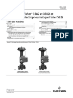 Instruction Manual Positionneurs Fisher 3582 Et 3582i Et Convertisseur Fisher 582i 3582 3582i Positioners 582i Converter French FR 124096