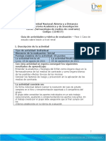 Fase 1 - Caso de Estudio Sobre Lesión A Nivel Renal