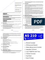 AS210 User Instructions Issue 3