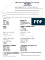 Encuesta de Perfil Sociodemografico y Morbilidad Sentida