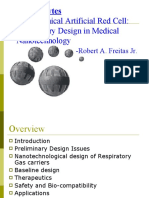 A Mechanical Artificial Red Cell: Exploratory Design in Medical Nanotechnology