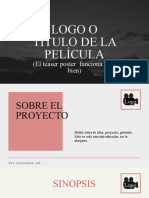 Logo O Título de La Película: (El Teaser Poster Funciona Muy Bien)