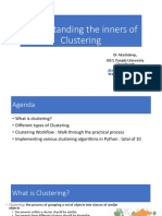 Understanding The Inners of Clustering: DR Akashdeep, UIET, Panjab University Chandigarh, Maivriklab@pu - Ac.in