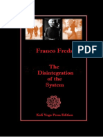 The Disintegration of The System - Franco Freda