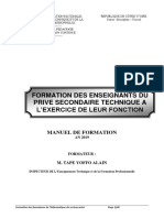 Module Formation - Informatique