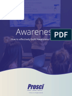 Awareness: How To Effectively Build Awareness For Change