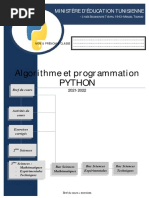 Manuel Algo & Prograammation Python Eleve 2021-2022 Special Sections Scientifiques - Partie Cours