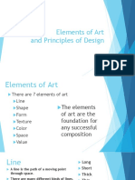 Elements of Art and Principles of Design