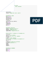 Funciones Internas de Matlab