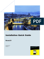 Demo21 Installation Quick Guide January 2017 - V1.7