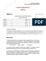 Tema 8 Examen Parcial - Grupo B - Virtual de Costos y Presupuestos 2021