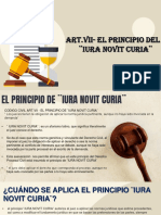 Art - Vii - El Principio Del Iura Novit Curia .