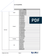 PART C. Hardware Periphery Compatibility: 1.1. HDD Devices