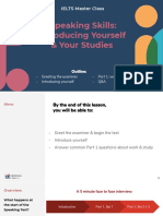 Speaking - Introducing Yourself - Handout