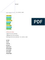 Regular Verbs: Simple Past