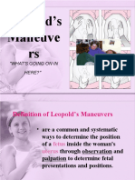 Topic # 1 Leopold's Manuever