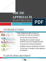 Approach To Acutely Ill Patient