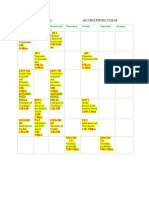 Schedule Sy:2021-2022 Laconception College