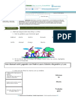 Evaluaciones - Diagnostico-3° Básico - Leng. Mat. Hist. Cienc.