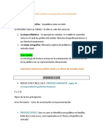 1 - CHOMSKY APUNTE. Aprender A Leer y A Escribir Desde Una Perspectiva Psicolingüística